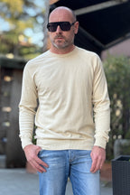 V2 MAGLIA GIROCOLLO CON TOPPE GOMITO 4 COLORI DISPONIBILI