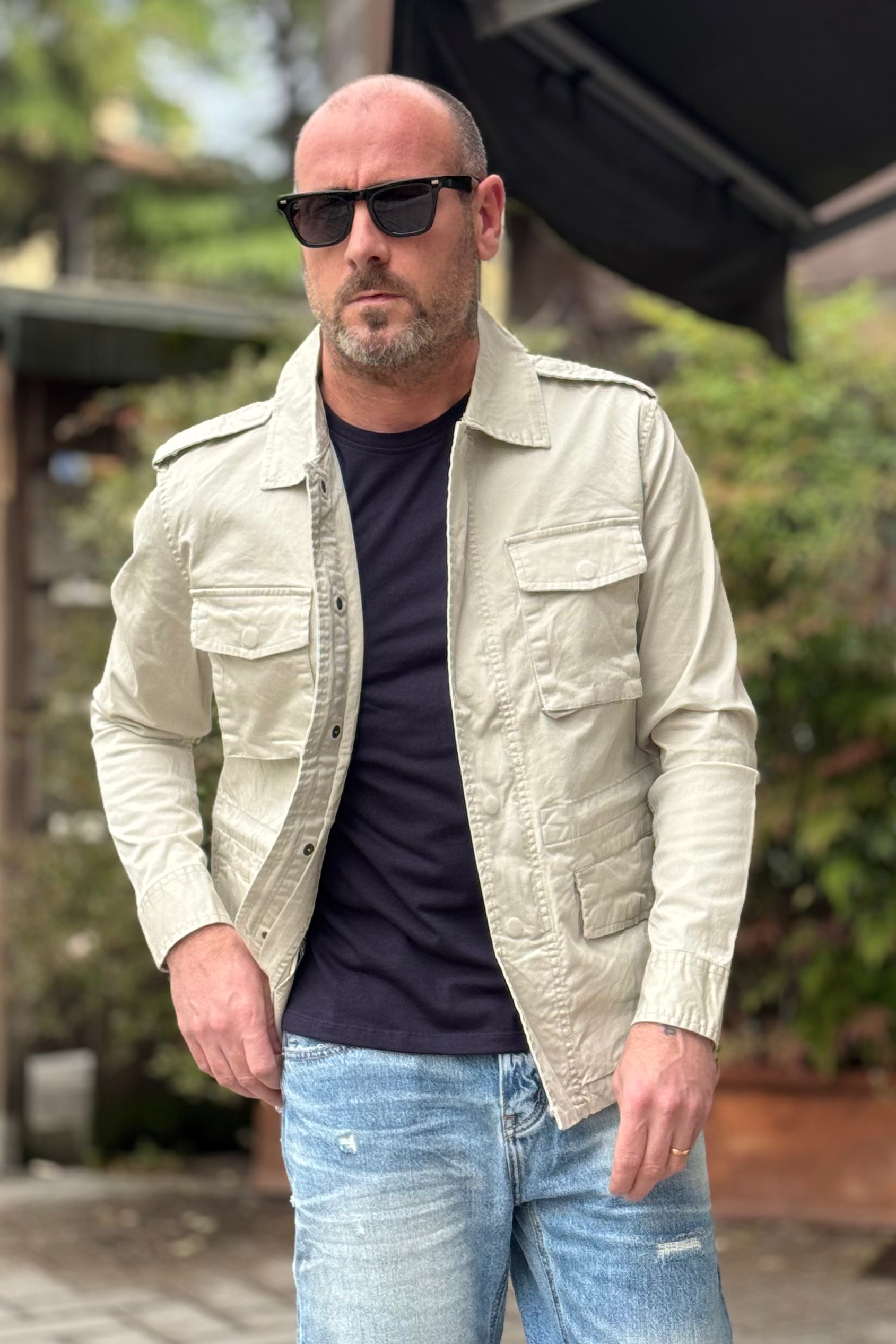 Telamira BTG051 Military Green Saharan Jacket with Pockets