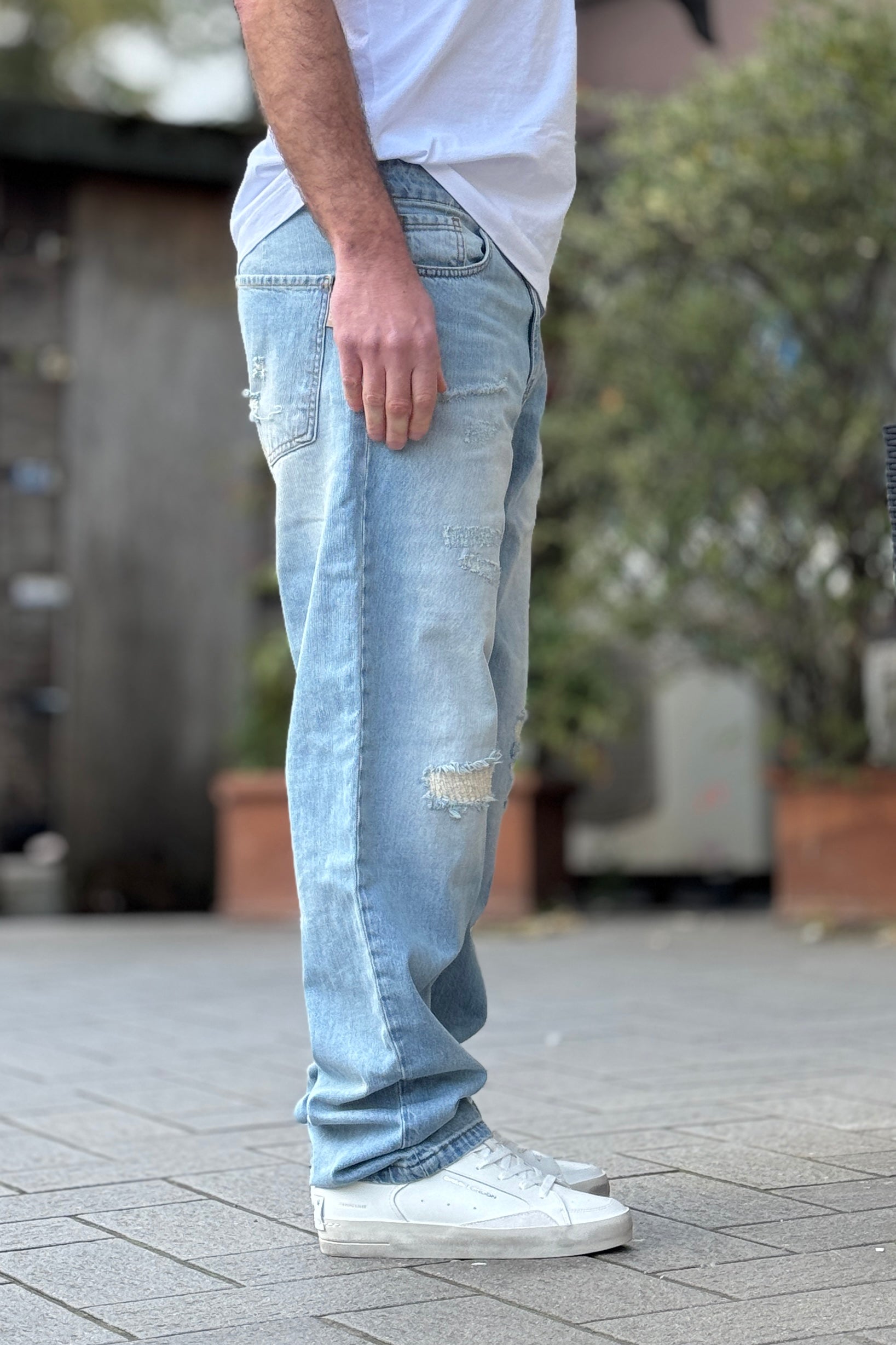 DISPLAJ JEANS MODELLO LARGO