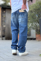 727 JEANS CON ROTTURE E ABRASIONI
