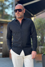 TELAMIRA CAMICIA IN MUSSOLA DISPONIBILE IN DUE COLORAZIONI