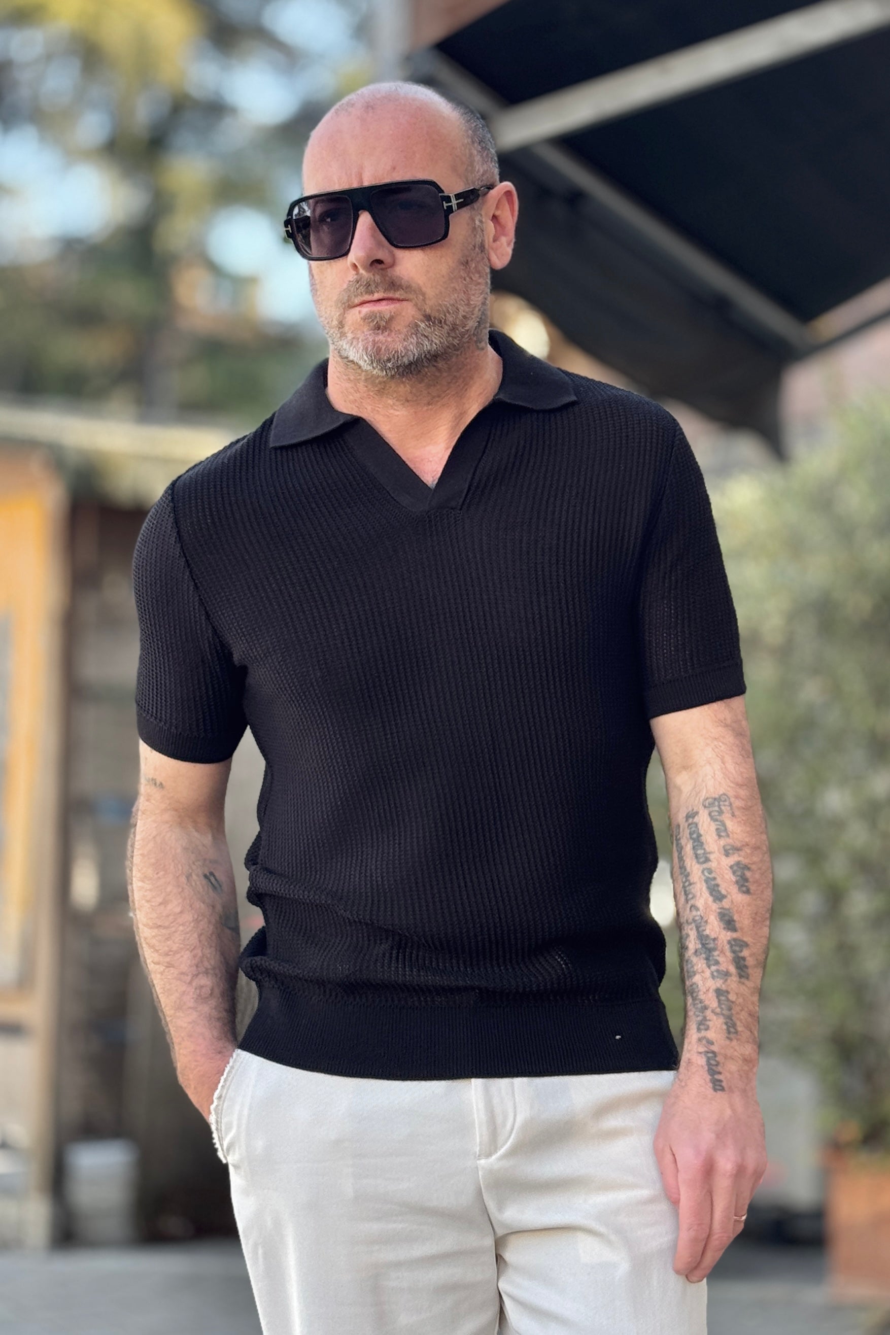 DANIELE ALESSANDRINI POLO CON TRAMA
