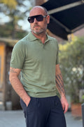V2 Polo manica corta in cotone disponibile in 4 colori