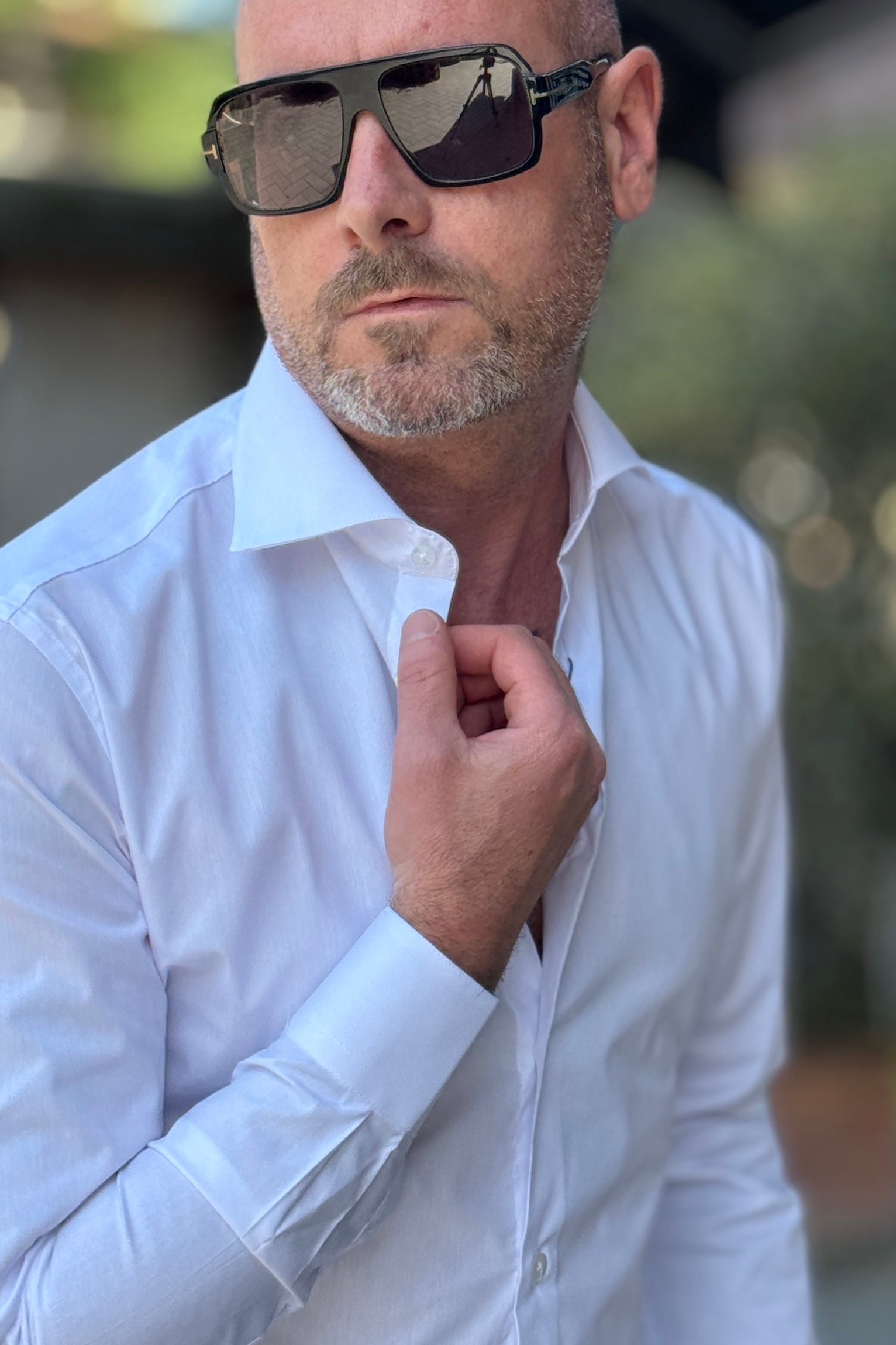 DANIELE ALESSANDRINI CAMICIA SLIM COLLO FRANCIA DISPONIBILE IN 2 COLORI