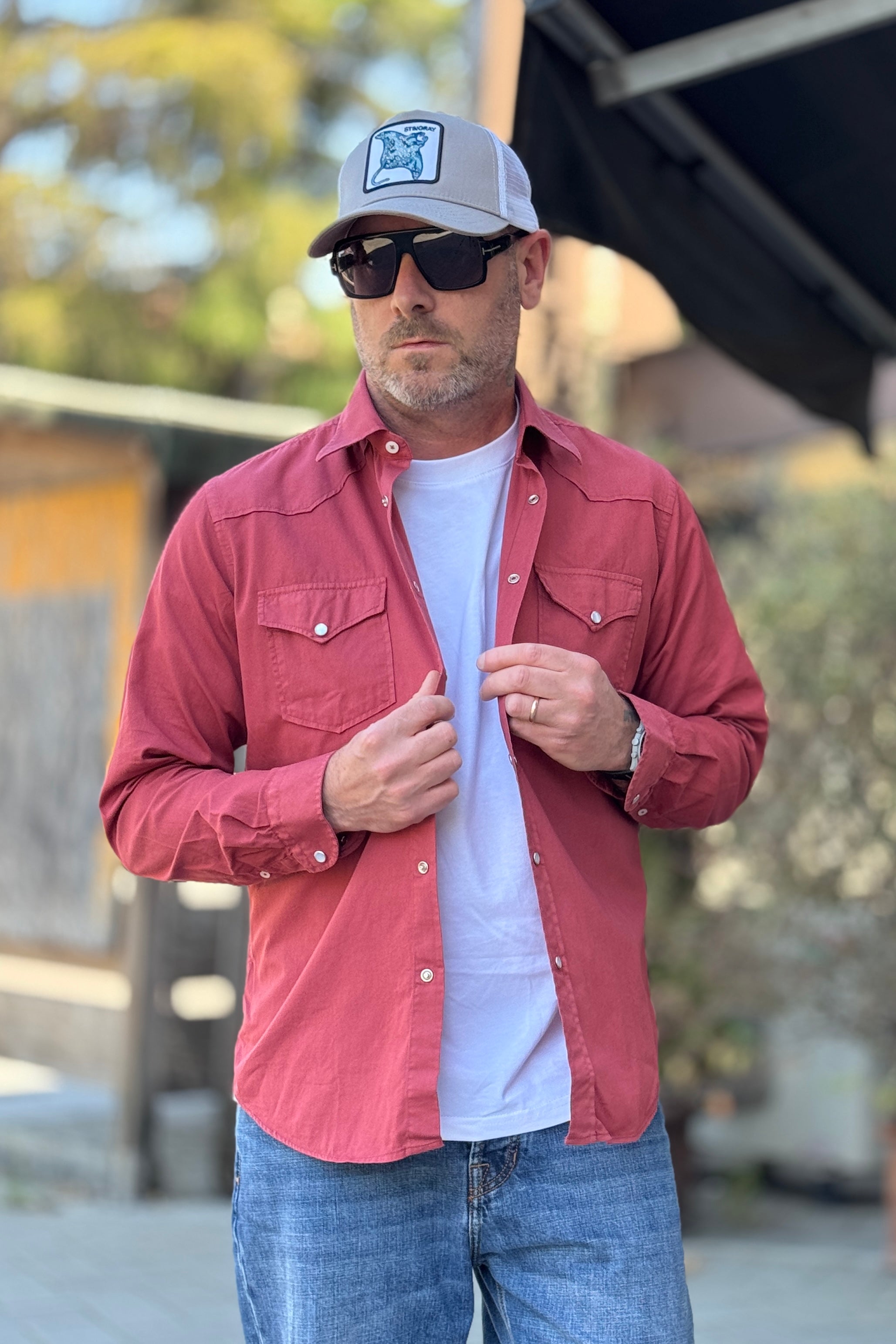 ALESSANDRO LAMURA CAMICIA IN COTONE