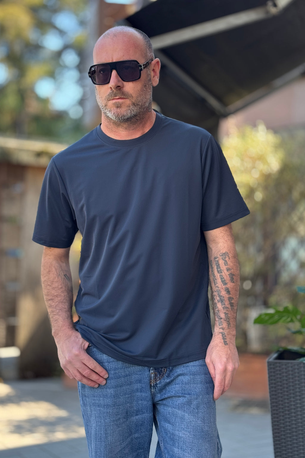ANIMA T-SHIRT TESSUTO TECNICO NO STIRO DISPONIBILE IN TRE COLORI