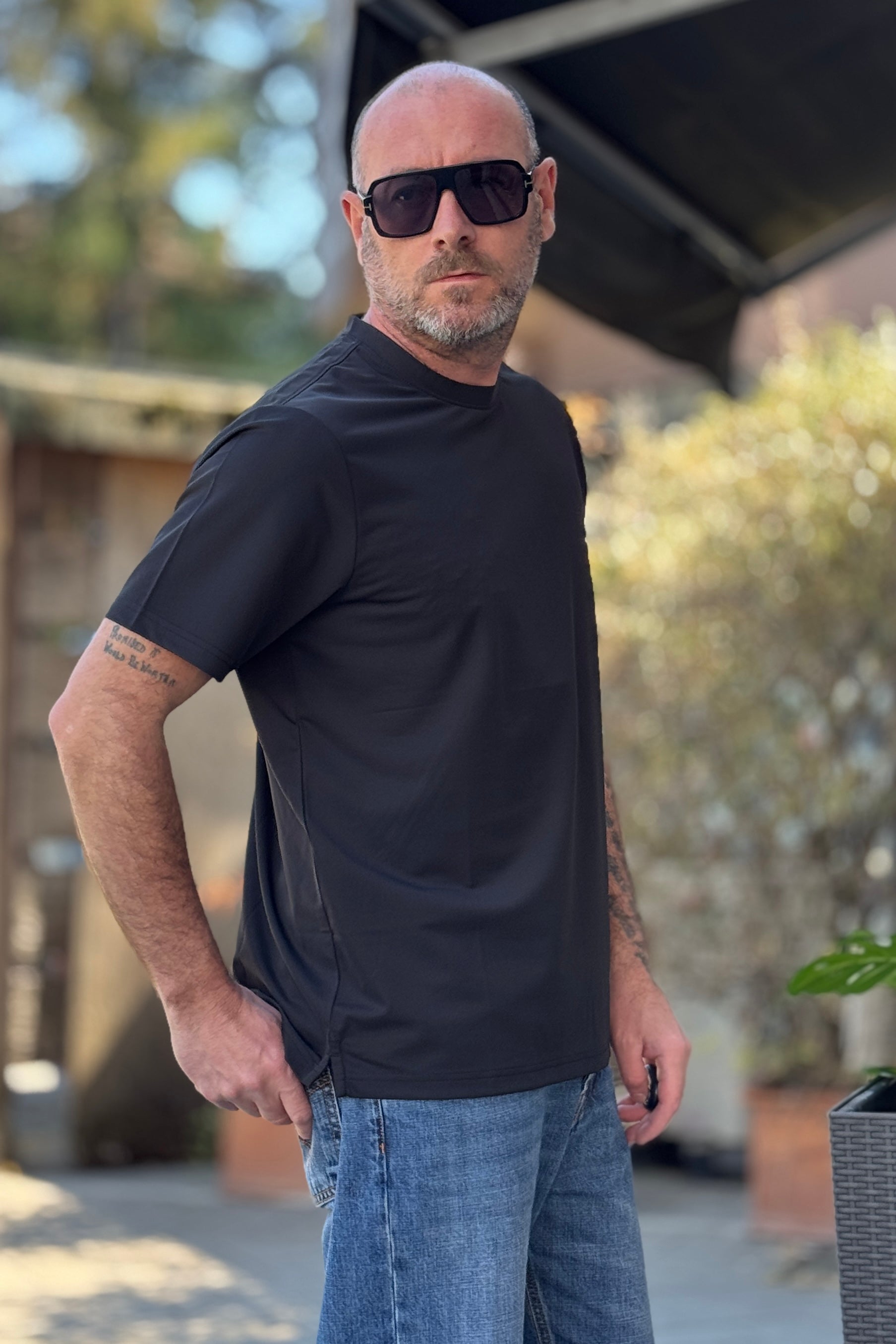 ANIMA T-SHIRT TESSUTO TECNICO NO STIRO DISPONIBILE IN TRE COLORI