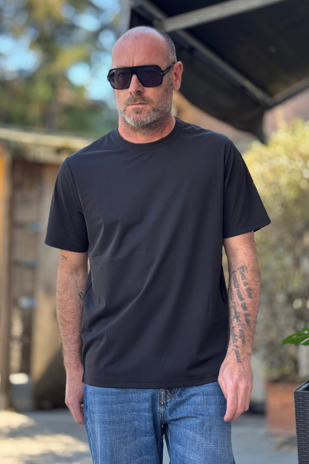 ANIMA T-SHIRT TESSUTO TECNICO NO STIRO DISPONIBILE IN TRE COLORI
