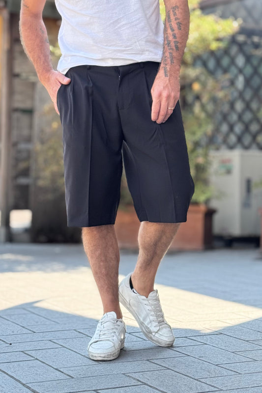 Xagon Man P25032F bermuda con pinces in vita disponibile in 2 colori