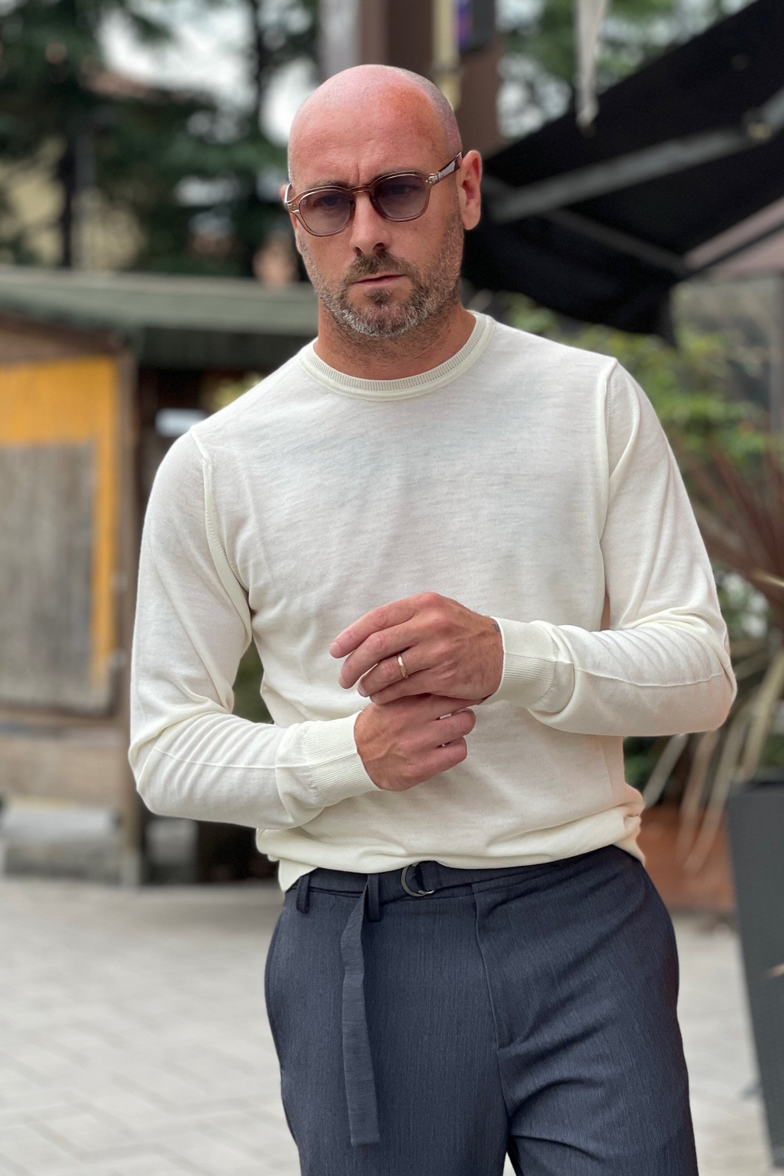 DANIELE FIESOLI GIROCOLLO IN MERINO EXTRA FINE DISPONIBILE IN 7 COLORI