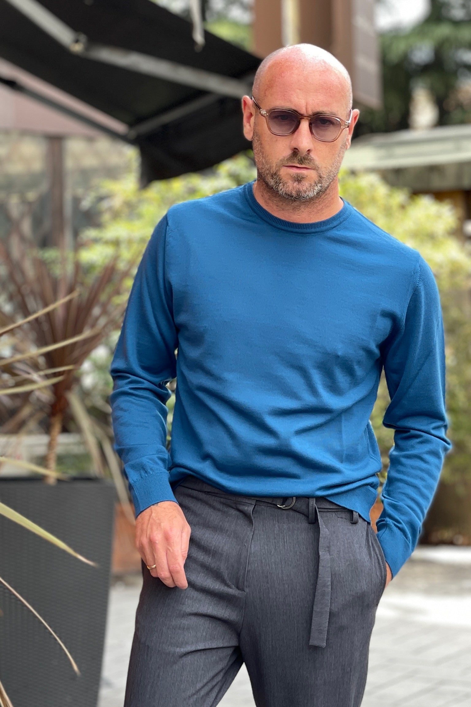 DANIELE FIESOLI GIROCOLLO IN MERINO EXTRA FINE DISPONIBILE IN 7 COLORI